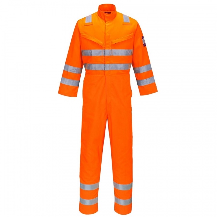 Portwest MV91 MODAFLAME RIS Orange Coverall 300g